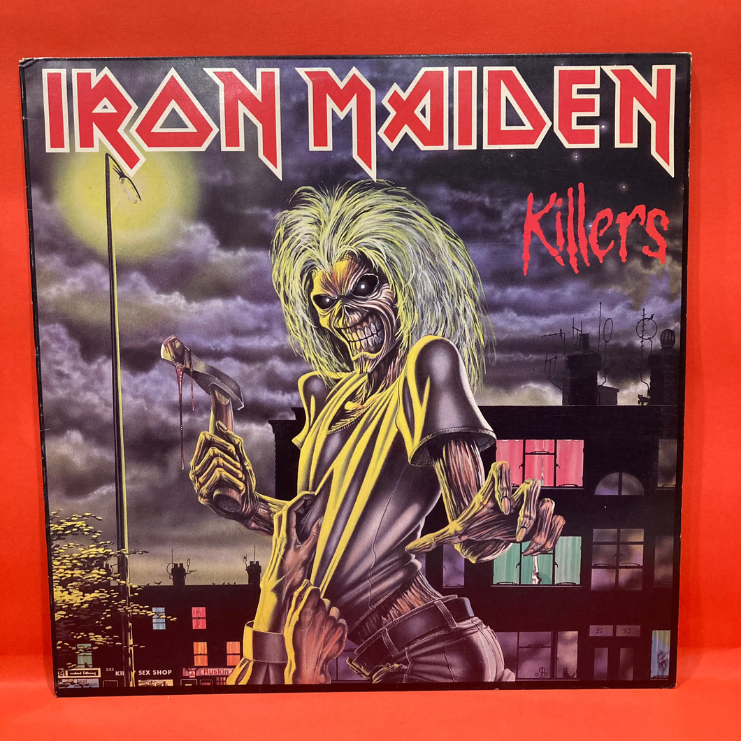 IRON MAIDEN - KILLERS - LP - VINYL-  1981 AUSSIE PRESS