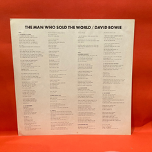 Load image into Gallery viewer, DAVID BOWIE - THE MAN WHO SOLD THE WORLD LP - VINYL JAPANESE PROMO PRESS
