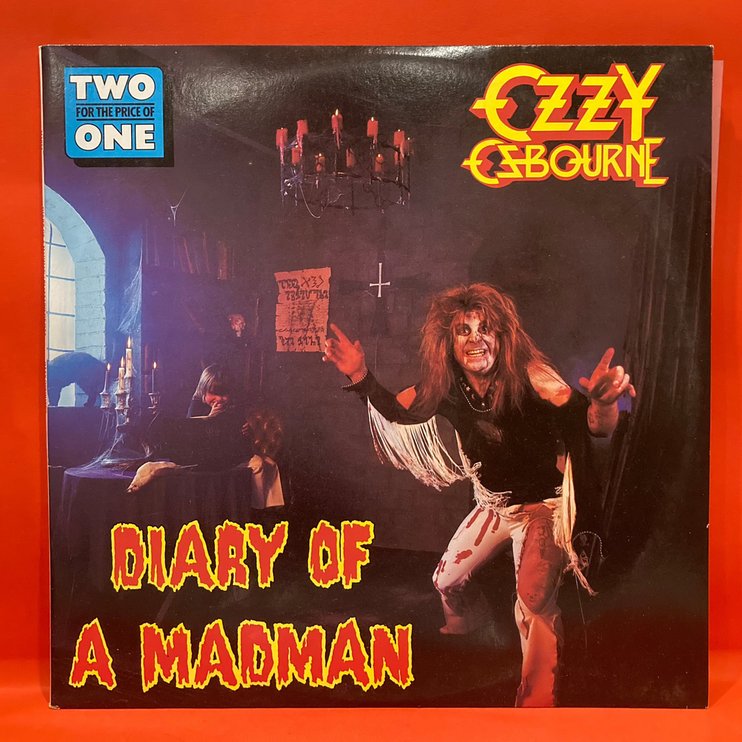 OZZY OSBOURNE - DIARY OF A MADMAN & BLIZZARD OF OZ DOUBLE LP - VINYL OZ PRESS