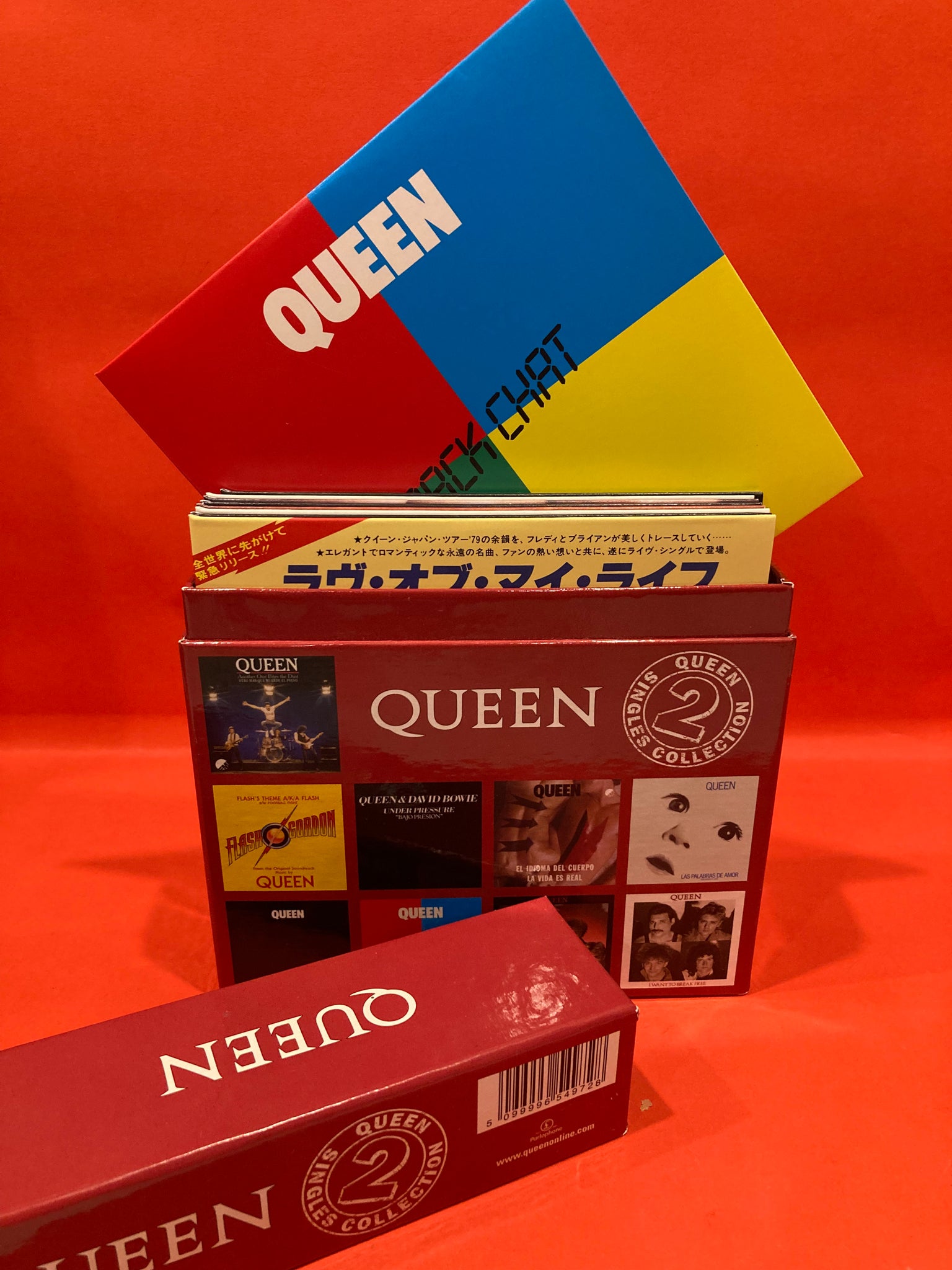 QUEEN SINGLES COLLECTION VOL. 2 - 13x CD BOX SET – Dixon Recycled QUEEN SINGLES COLLECTION VOL. 2 - 13x CD BOX SET – Dixon Recycled