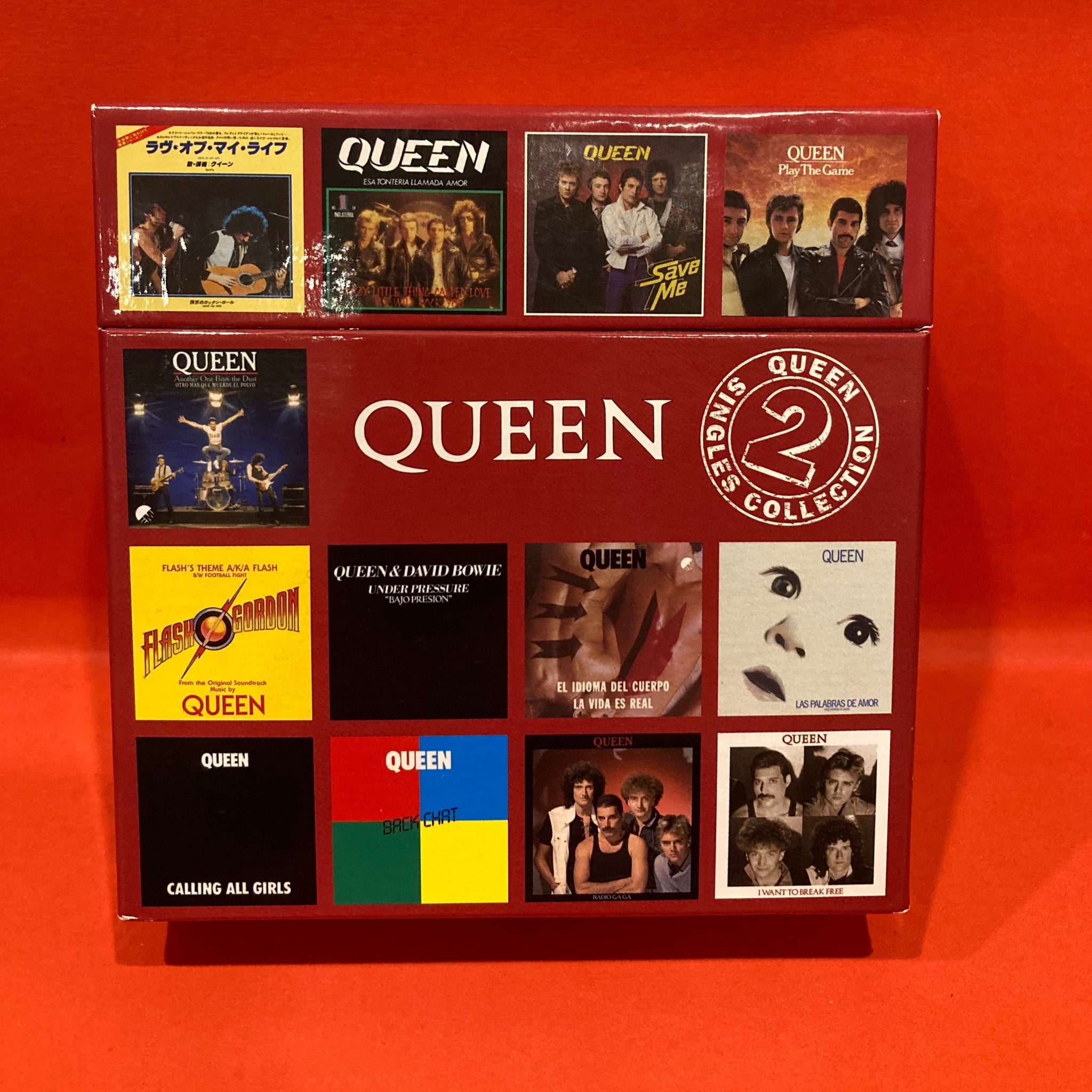 QUEEN SINGLES COLLECTION VOL. 2 - 13x CD BOX SET – Dixon Recycled QUEEN SINGLES COLLECTION VOL. 2 - 13x CD BOX SET – Dixon Recycled