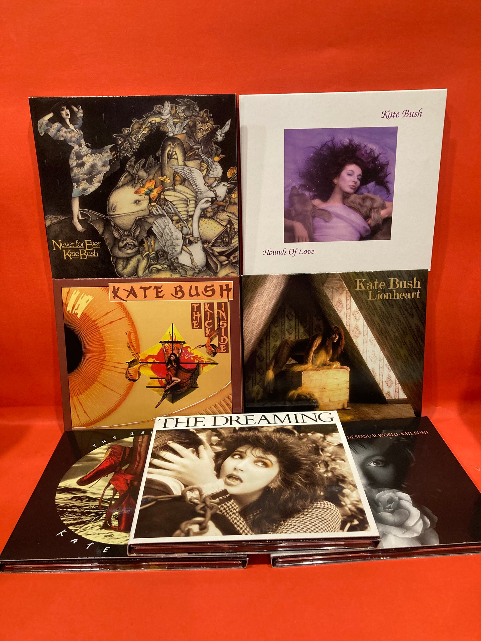 KATE BUSH - REMASTERED - CD BOX SET PART 1 - 7 ALBUMS - HOUNDS OF KATE BUSH - REMASTERED - CD BOX SET PART 1 - 7 ALBUMS - HOUNDS OF