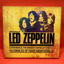 Load image into Gallery viewer, TREASURES OF LED ZEPPELIN- HARDCOVER BOOK / POSTERS / ARCHIVE DOCUMENTS
