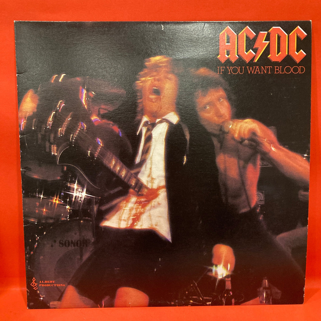 AC/DC - IF YOU WANT BLOOD  LP - VINYL - 1987 OZ PRESS APLP.034