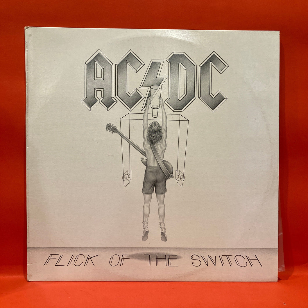 AC/DC - FLICK OF THE SWITCH LP - VINYL -  1987 OZ PRESS APLP.061