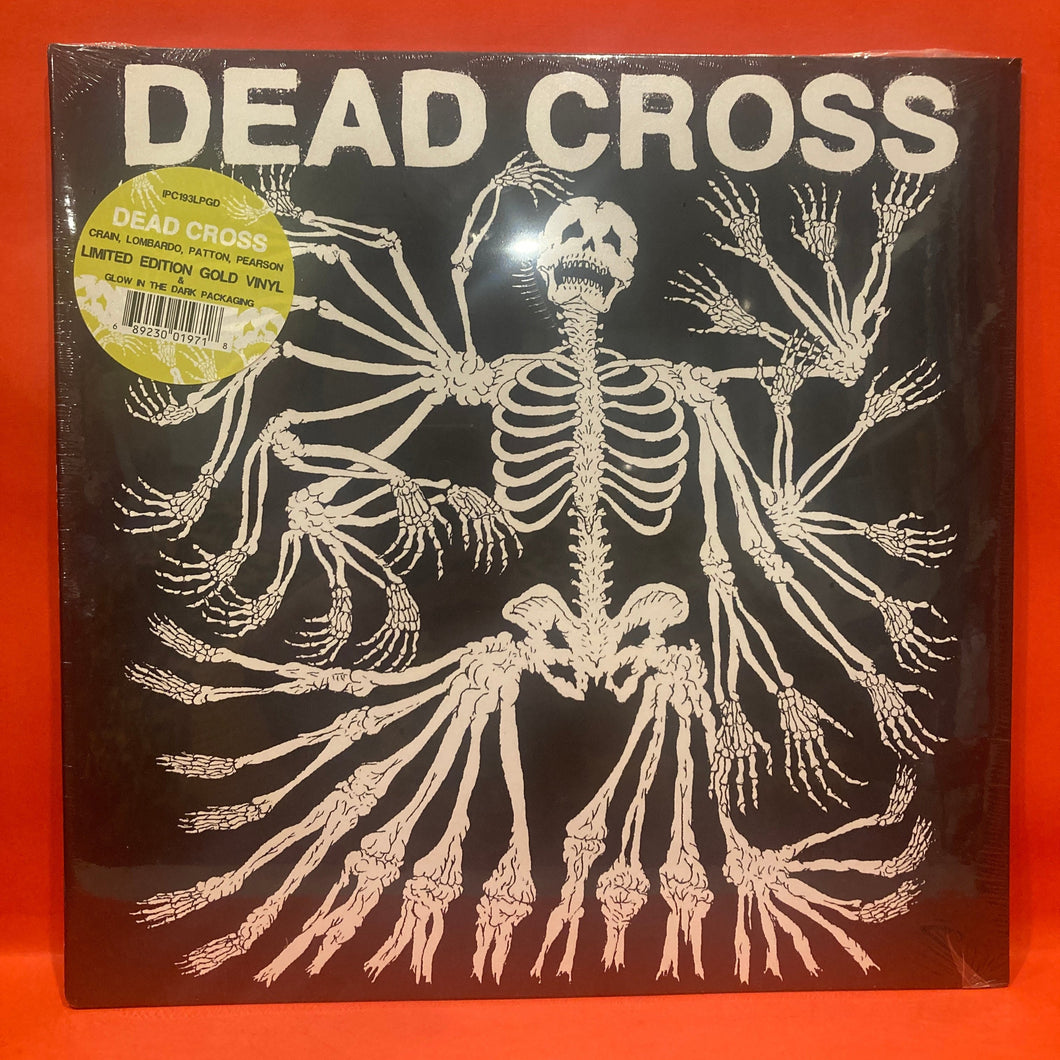 DEAD CROSS - S/T - GOLD VINYL (NEW/ SEALED) MIKE PATTON