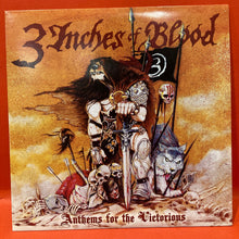 Load image into Gallery viewer, 3 INCHES OF BLOOD - ANTHEMS FOR THE VICTORIOUS 7" SINGLE  - ORANGE VINYL
