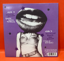 Load image into Gallery viewer, DAVID BYRNE/ OLIVIA RODRIGO - DRIVERS LICENSE / BURNING DOWN THE HOUSE  7" SINGLE - RED VINYL
