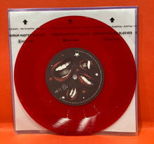 Load image into Gallery viewer, DAVID BYRNE/ OLIVIA RODRIGO - DRIVERS LICENSE / BURNING DOWN THE HOUSE  7" SINGLE - RED VINYL
