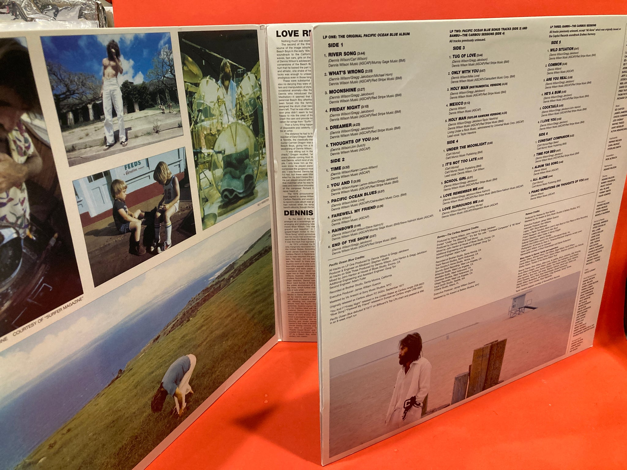 DENNIS WILSON - PACIFIC OCEAN BLUE 3X LP - BLUE VINYL – Dixon