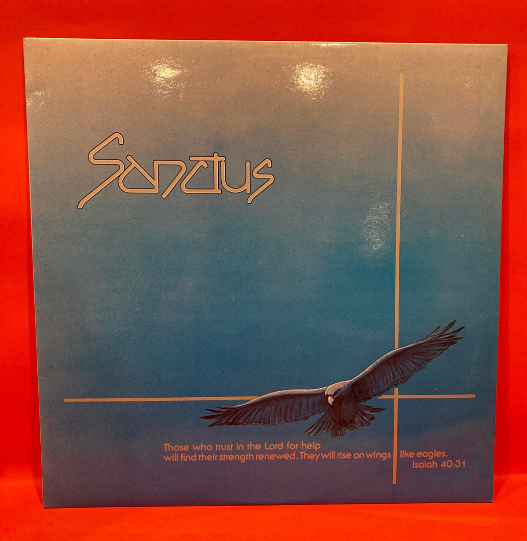 SANCTUS - S/T   LP - VINYL - OZ / ADELAIDE CHRISTIAN FOLK ROCK