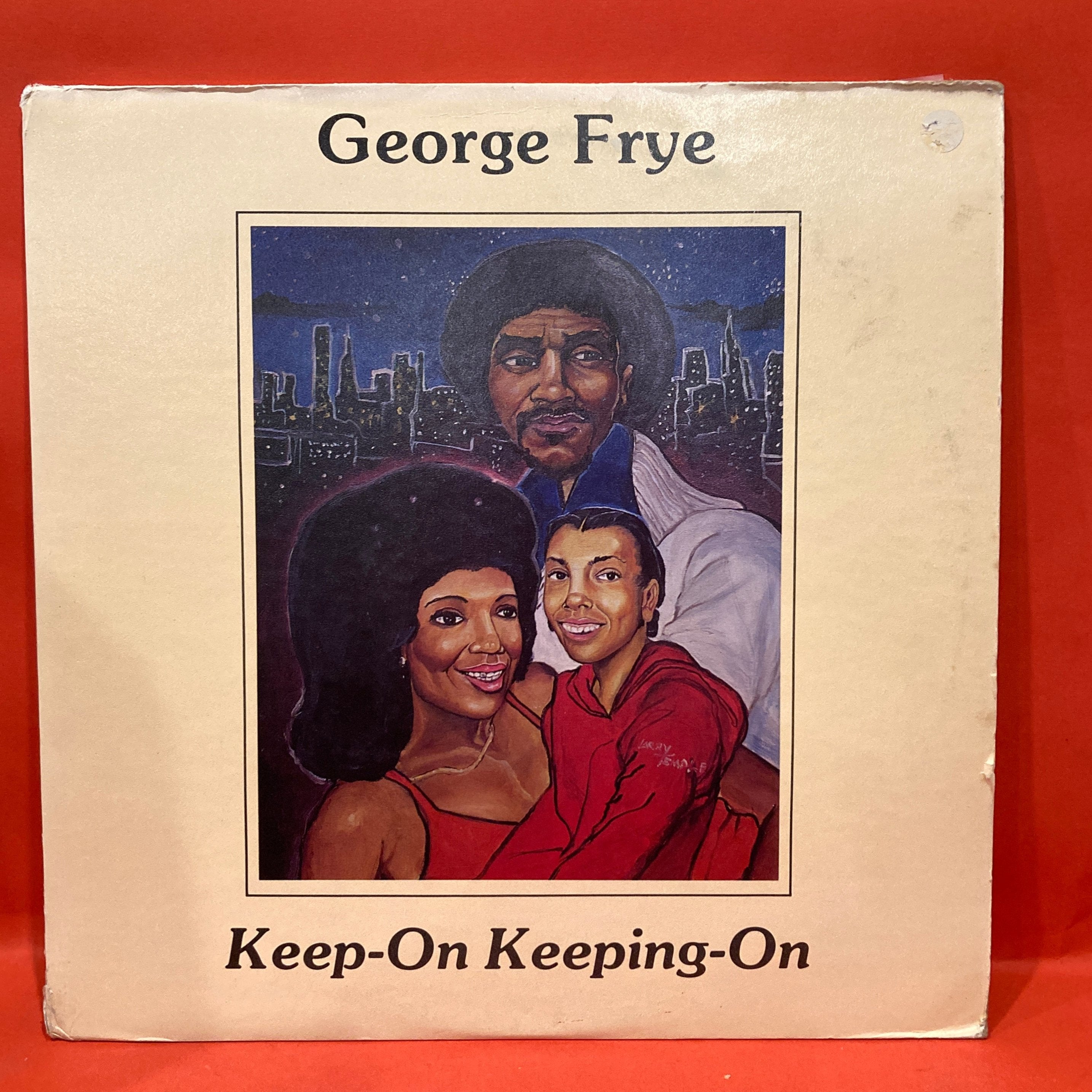 George Frye GEORGE FRYE - KEEP-ON KEEPIN-ON LP - VINYL - VERY RARE SOUL/FUNK ...