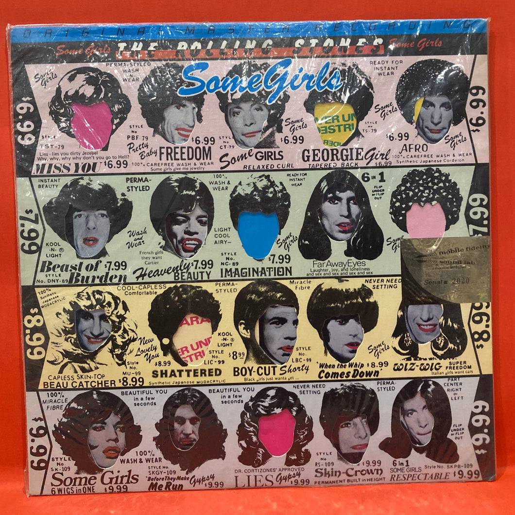 THE ROLLING STONES - SOME GIRLS LP - VINYL (MINT/ SEALED) ORIGINAL MASTER MFSL