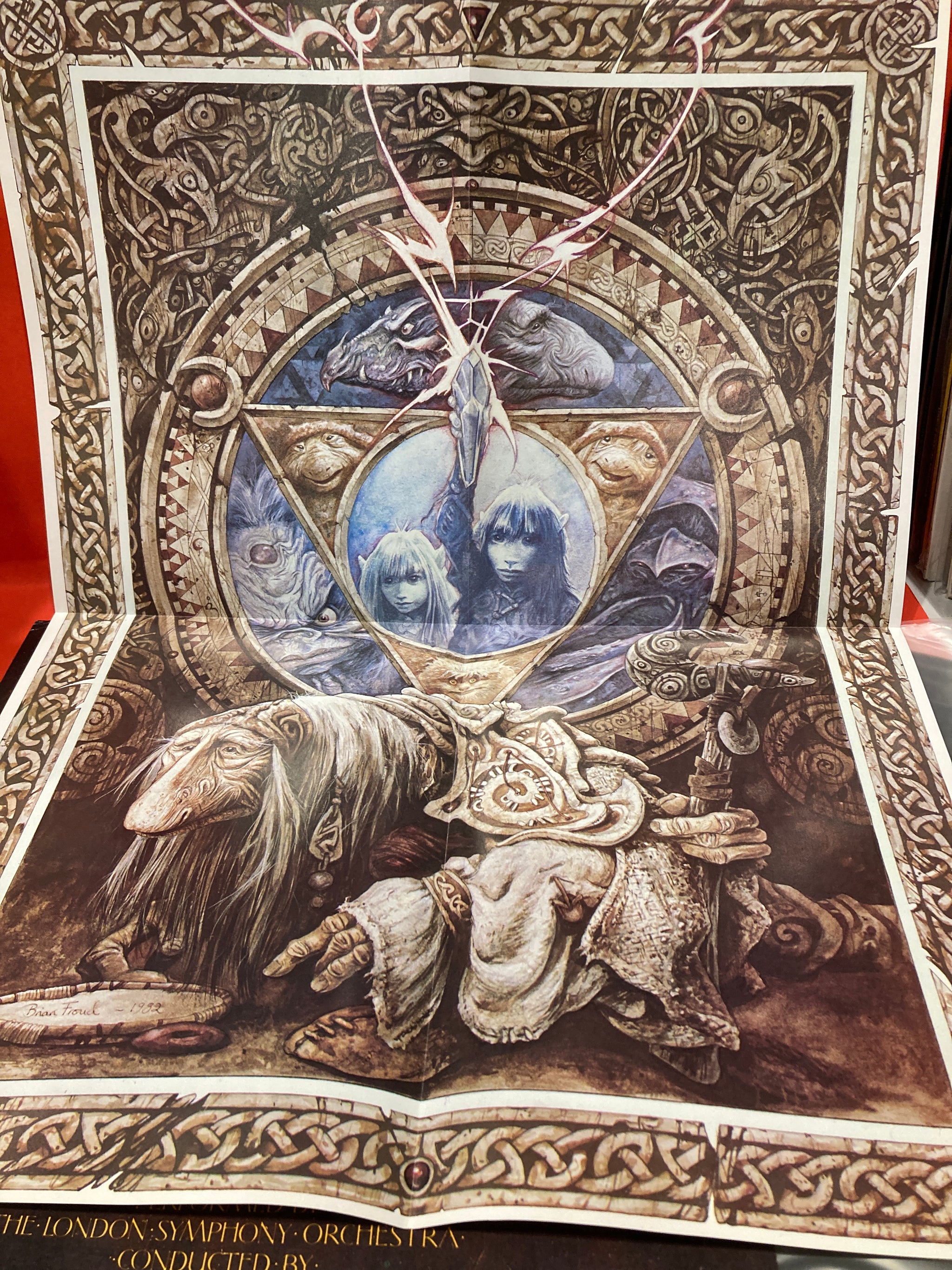 THE DARK CRYSTAL - SOUNDTRACK LP by TREVOR JONES & THE LONDON
