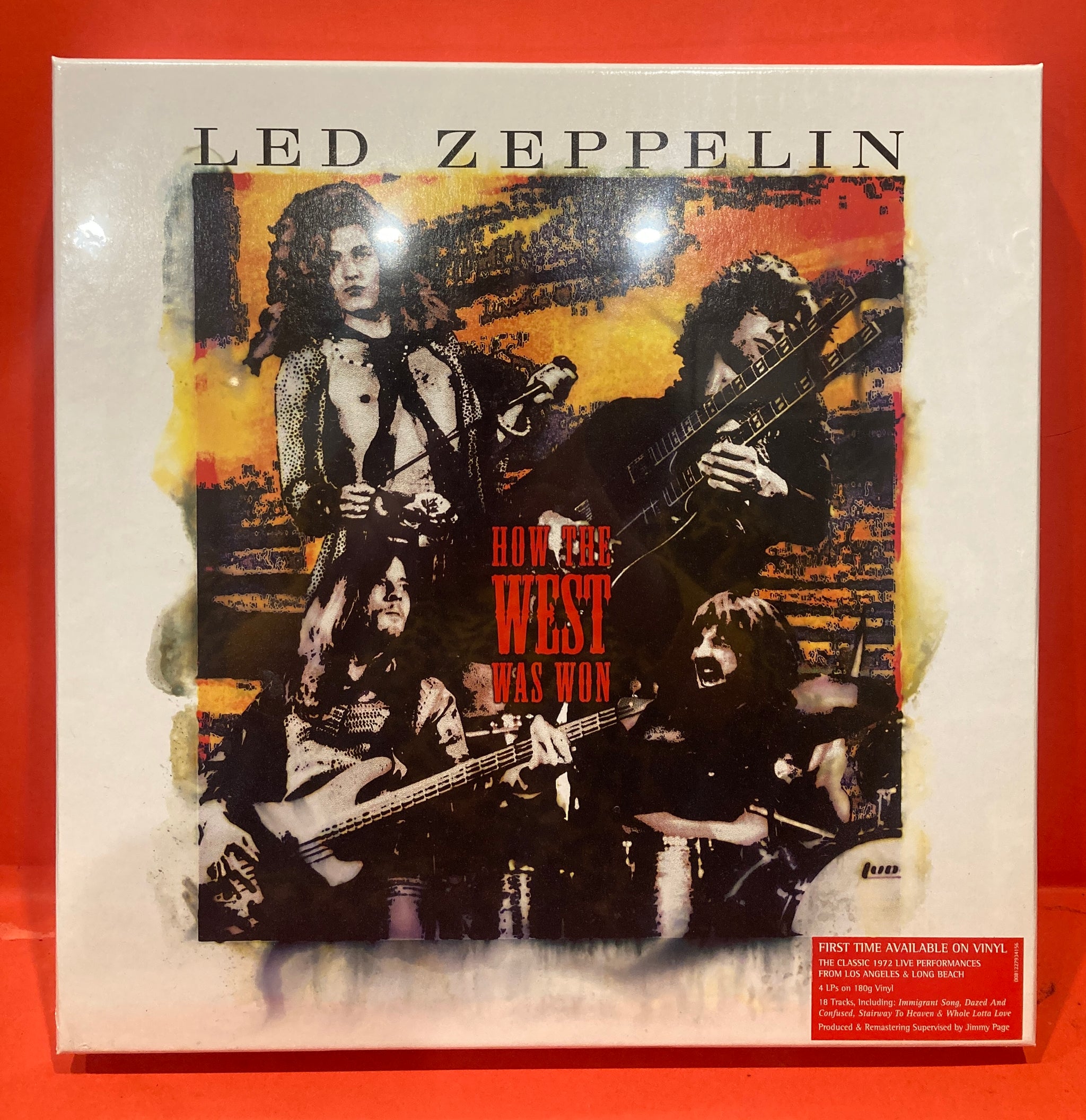 LED ZEPPELIN - HOW THE WEST WAS WON - 180g 4x LP - DELUXE VINYL