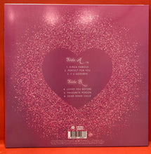 Load image into Gallery viewer, PEACH PRC - MANIC DREAM PIXIE - HEART SHAPED - PINK WITH WHITE SPLATTER "PIXIE DUST" VINLY EP
