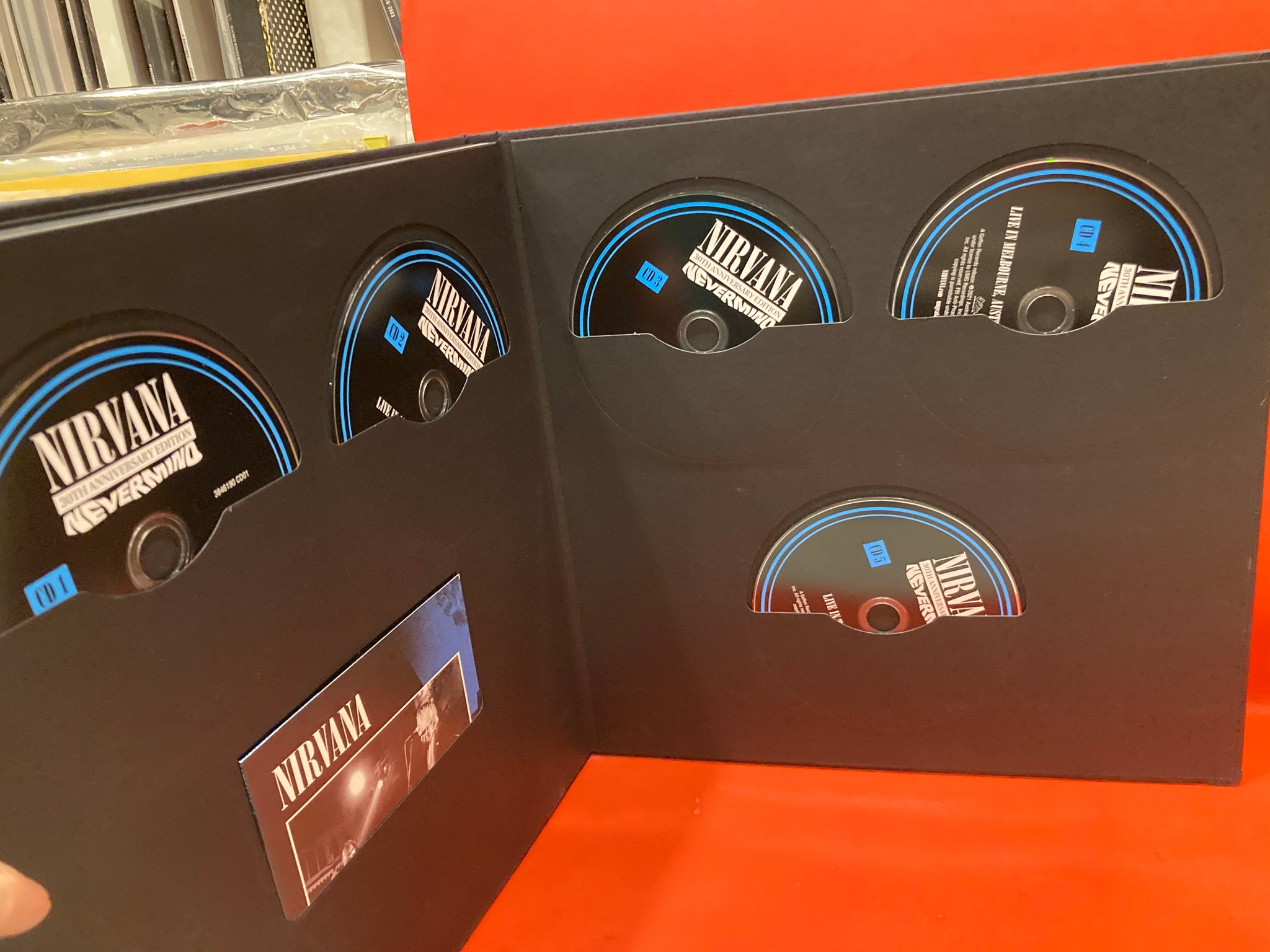 NIRVANA - NEVERMIND - 30th Anniversary 5 XCD + BLU-RAY - DELUXE