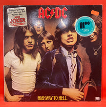 Load image into Gallery viewer, AC/DC - HIGHWAY TO HELL LP - VINYL - 1979 GERMAN SPECIAL EDITION with POSTER
