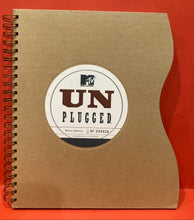 Load image into Gallery viewer, MTV UNPLUGGED - GUITAR SHAPED BOOK - ORIGINAL 1995 EDITION
