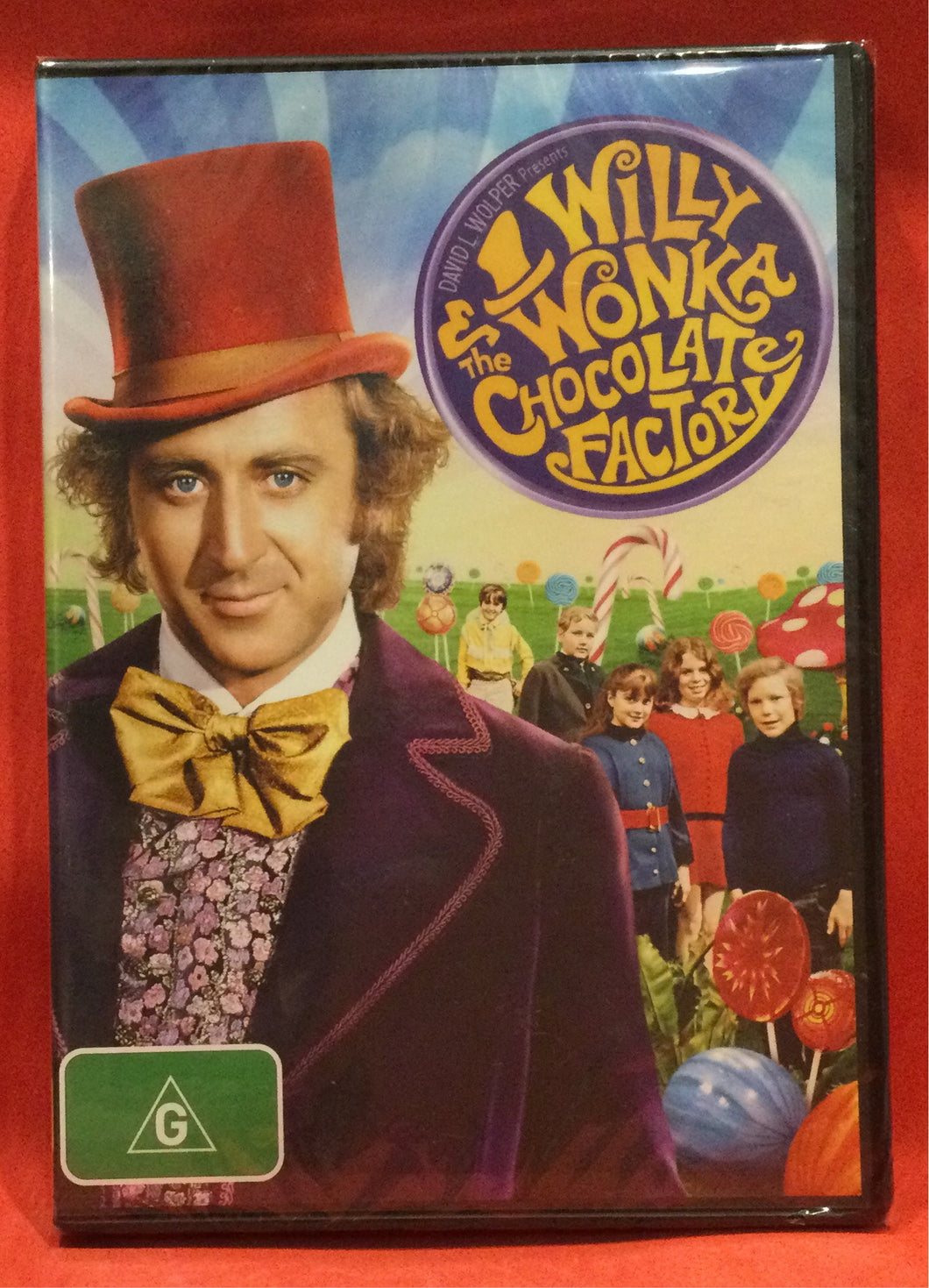 WILLY WONKA AND THE CHOCOLATE FACTORY - DVD (SEALED)