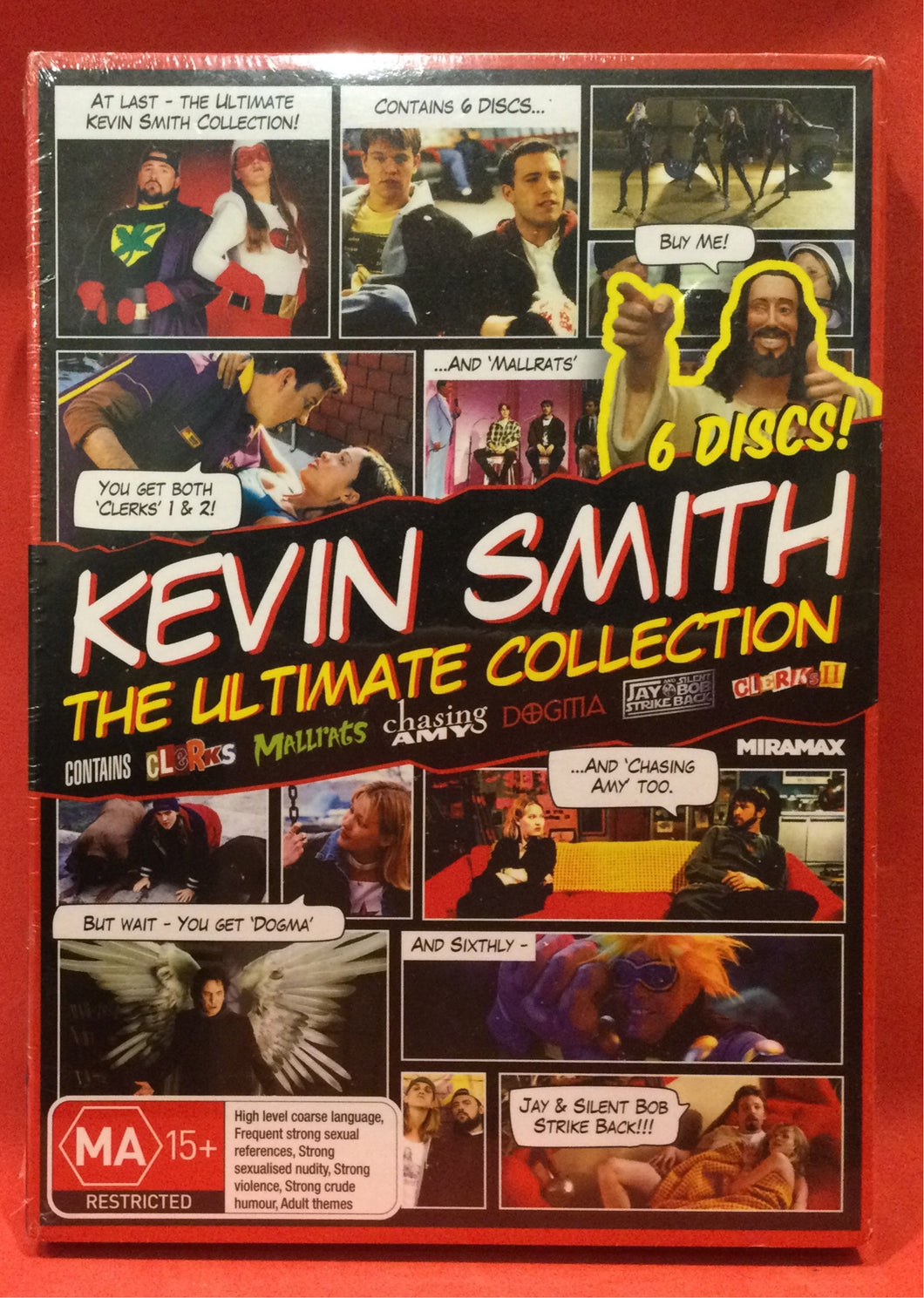 SMITH, KEVIN - THE ULTIMATE COLLECTION - 6 DVD DISCS (SEALED)