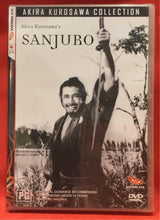 Load image into Gallery viewer, SANJURO - AKIRA KUROSAWA  DVD (SEALED)
