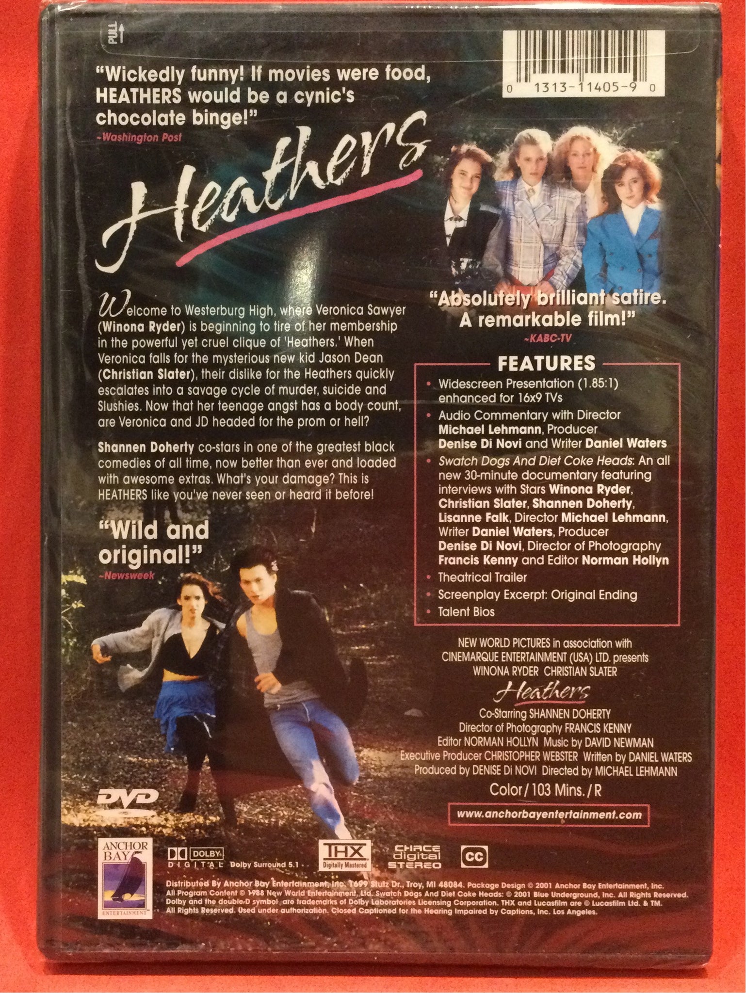 HEATHERS - DVD (NEW / SEALED) – dixonrecycled