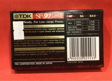 Load image into Gallery viewer, TDK SF90 - BLANK CASSETTE - BRAND NEW
