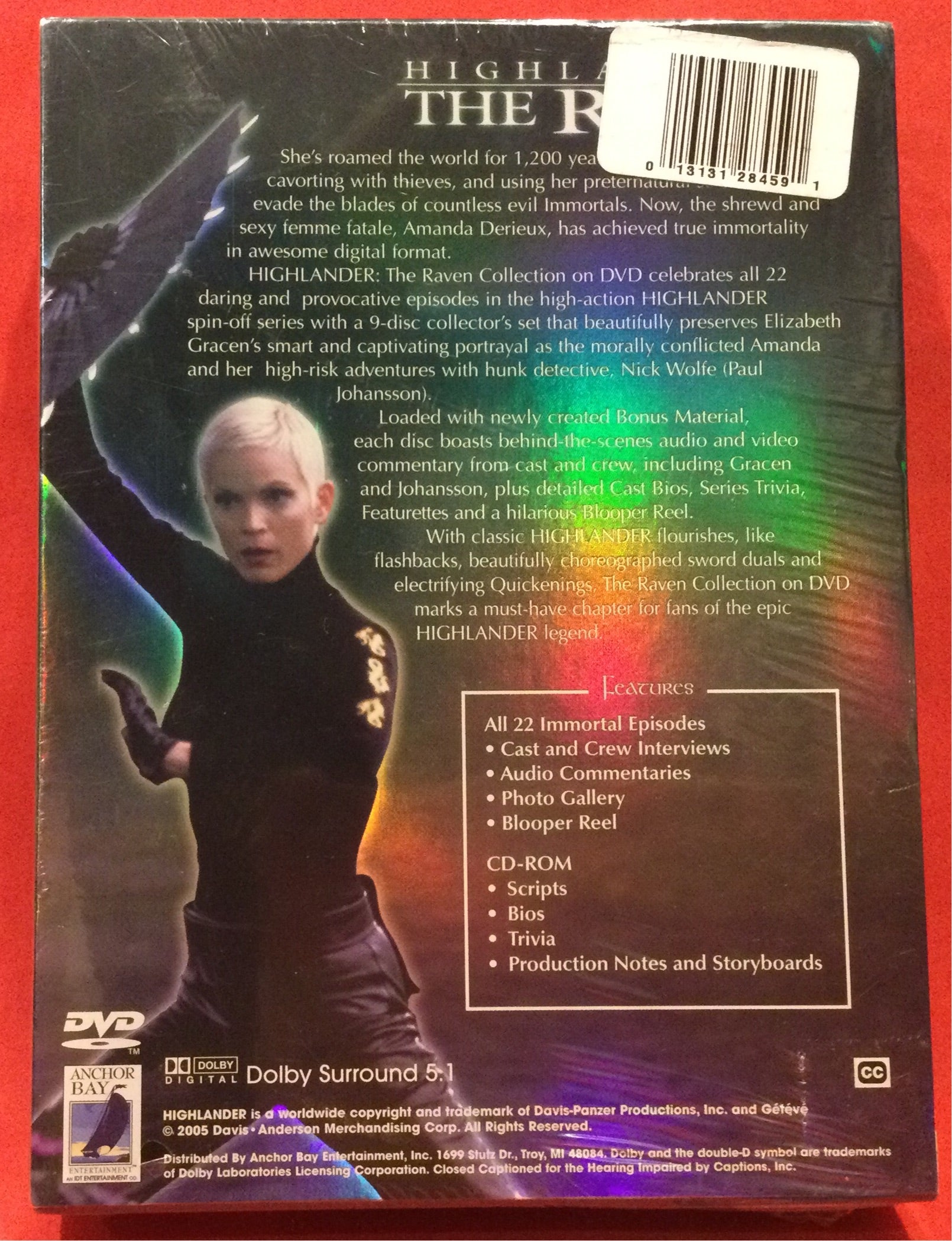 HIGHLANDER - THE RAVEN - 9 DVD DISCS (SEALED) – Dixon Recycled Records