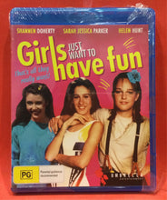 Load image into Gallery viewer, GIRLS JUST WANT TO HAVE FUN - BLU-RAY (SEALED)

