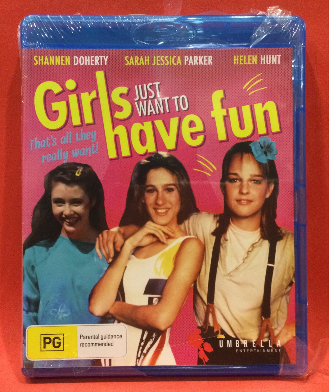 GIRLS JUST WANT TO HAVE FUN - BLU-RAY (SEALED)