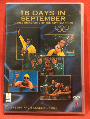 27th Olympics Documentary DVD