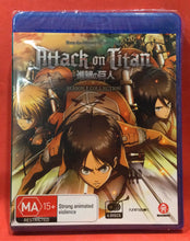 Load image into Gallery viewer, ATTACK ON TITAN ANIME BLU-RAY
