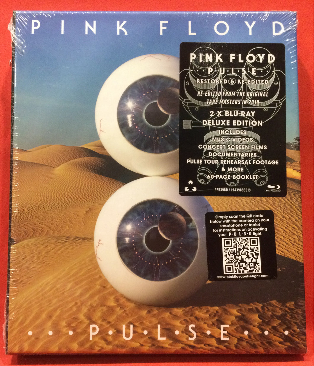PINK FLOYD - PULSE - BLU-RAY - 2 DVD DISCS (SEALED)