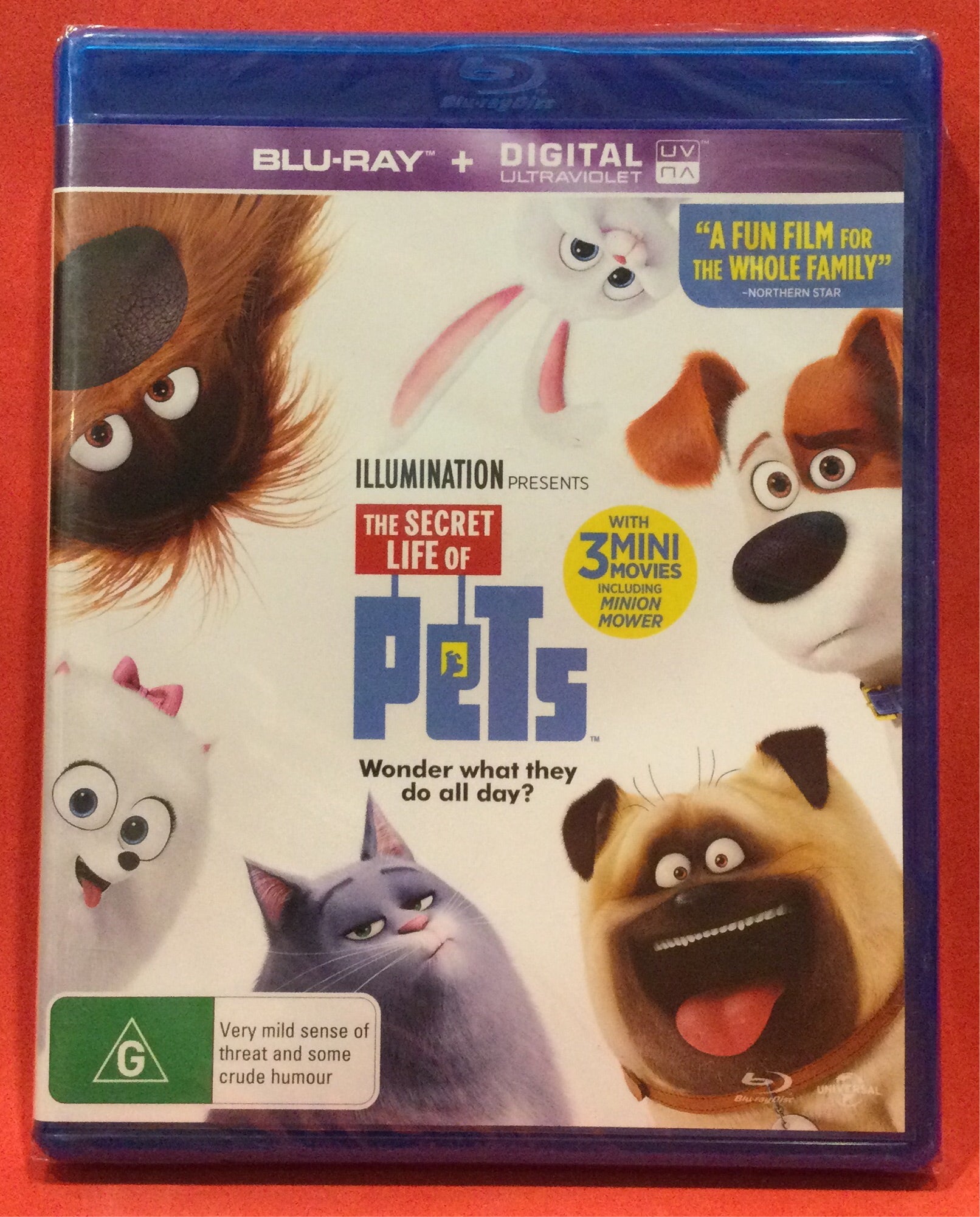 SECRET LIFE OF PETS, THE - BLU-RAY - DVD (SEALED) – Dixon Recycled Records