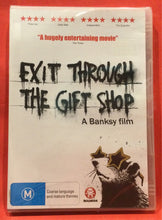 Load image into Gallery viewer, EXIT THROUGH THE GIFT SHOP - BANKSY - DVD (SEALED)
