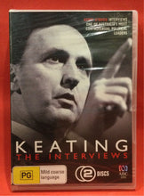 Load image into Gallery viewer, KEATING - THE INTERVIEWS - 2 DVD DISCS (SEALED)
