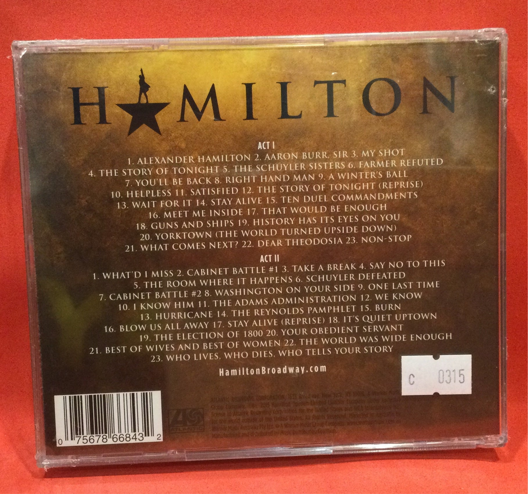 Hamilton Soundtrack Hamilton First Act Soundtrack Alexander