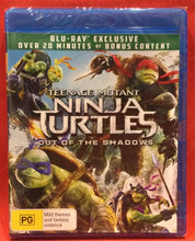 Load image into Gallery viewer, TEENAGE MUTANT NINJA TURTLES - OUT OF THE SHADOWS - BLU-RAY - DVD (SEALED)
