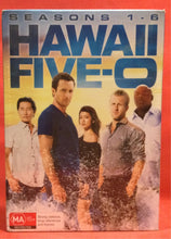 Load image into Gallery viewer, HAWAII FIVE-O - SEASONS 1-6 - 6 DVD DISCS (SEALED)
