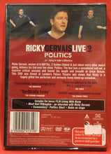 Load image into Gallery viewer, GERVAIS, RICKY - LIVE 2 - POLITICS - DVD (SEALED)
