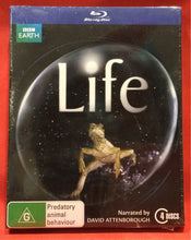Load image into Gallery viewer, LIFE - DAVID ATTENBOROUGH - 4 BLU-RAY DVD DISCS (SEALED)
