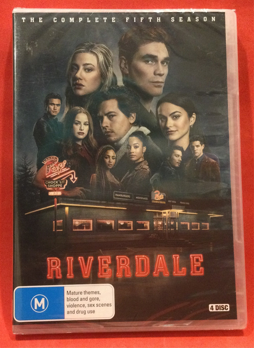 RIVERDALE - COMPLETE FIFTH SEASON - 4 DVD DISCS (SEALED)