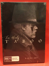 Load image into Gallery viewer, TABOO (TOM HARDY) - 3 DVD DISCS (SEALED)
