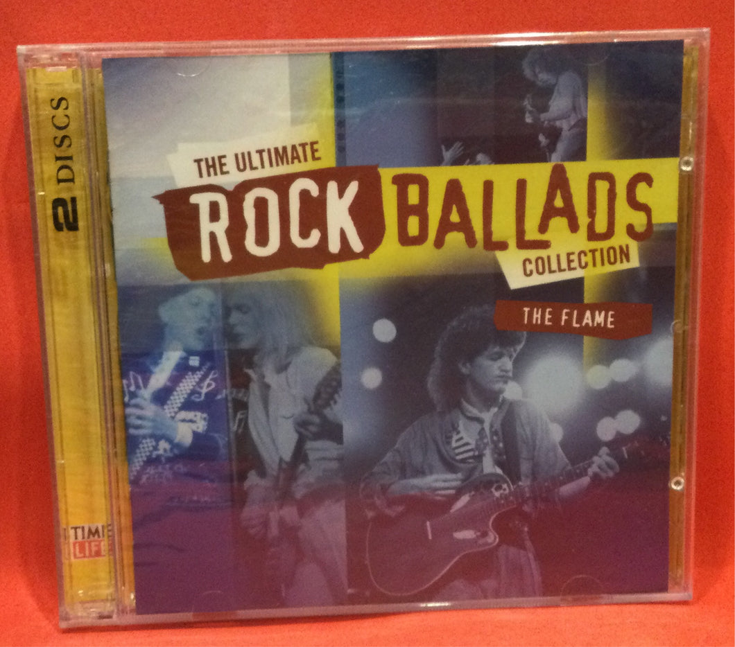 ULTIMATE ROCK BALLADS COLLECTION, THE - THE FLAME - 2 CD DISCS (SEALED)