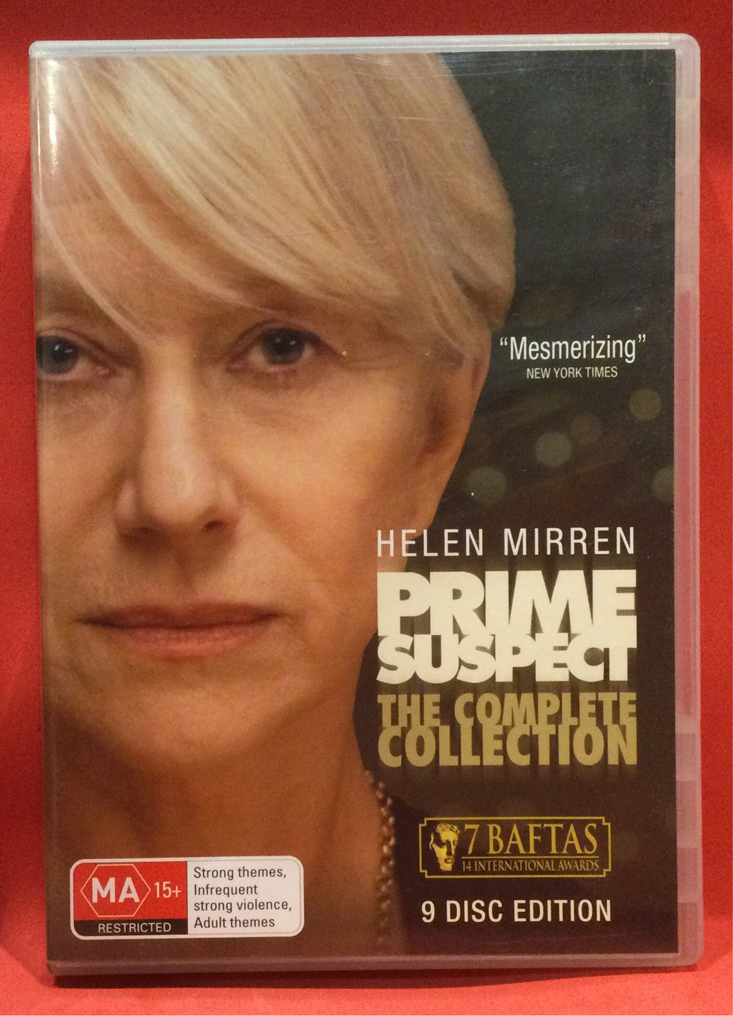 PRIME SUSPECT (HELEN MIRREN)  - COMPLETE COLLECTION - 9 DVD DISCS  (USED)