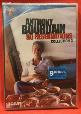 ANTHONY BOURDAIN NO  RESERVATIONS DVD