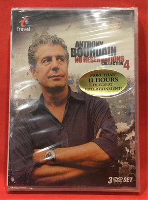 ANTHONY BOURDAIN NO RESERVATIONS DVD