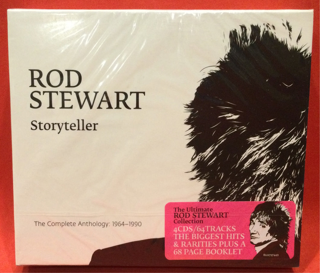 STEWART, ROD - STORYTELLER - COMPLETE ANTHOLOGY: 1964-1990 - 4 CD DISCS (SEALED)