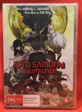 ANIME AFRO SAMURAI RESURRECTION DVD